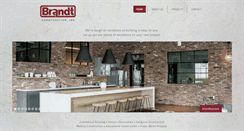 Desktop Screenshot of brandtconstruction.com